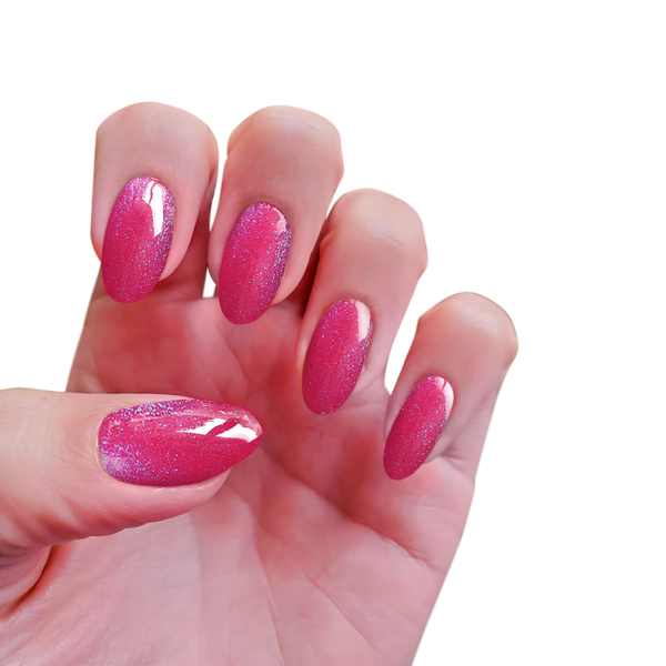 Iridescent Pink #42 - One Step Gel Polish - Lucid Polish