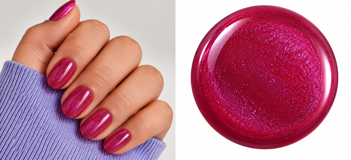 Iridescent Pink #42 - One Step Gel Polish