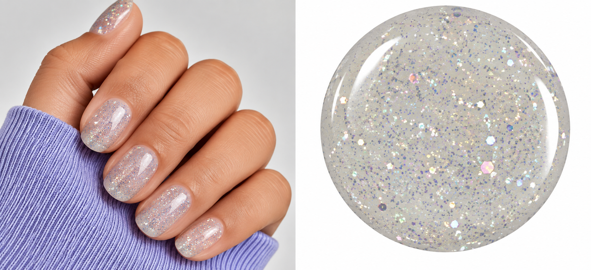 Rainbow Crystal #258 - One Step Gel Polish