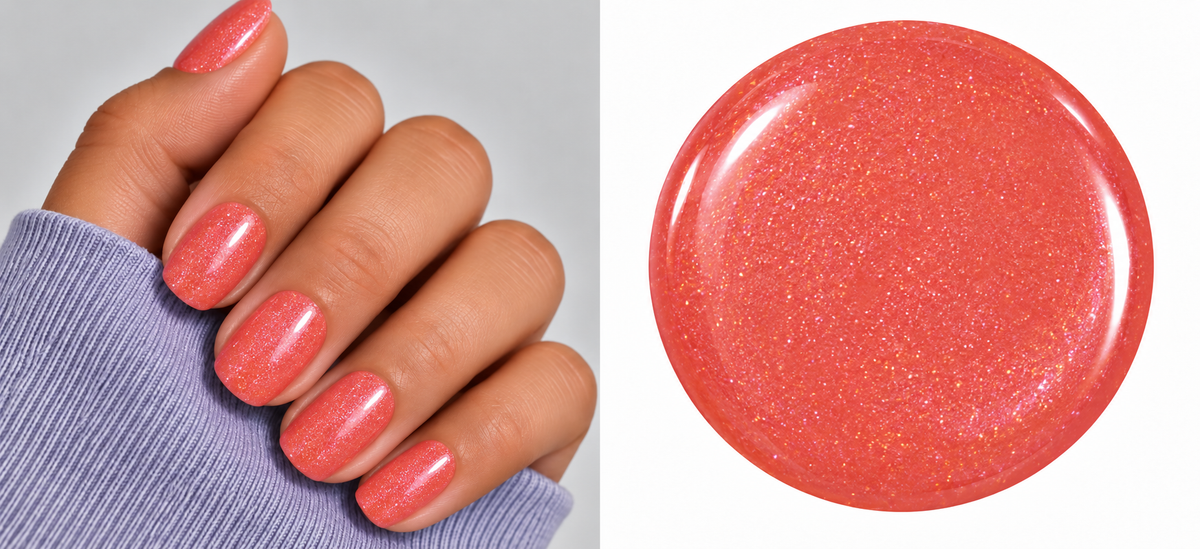 Tangerine Spark #420 One Step Gel Polish