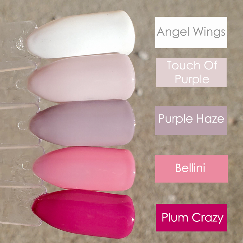 Shades of Love Collection Gel Polish Bundle (5 Pack) - Lucid Polish